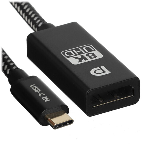 Купить Переходник однонаправленный Telecom USB-C - DisplayPort, 0.2 м  5471439. Характеристики, отзывы и цены в Донецке