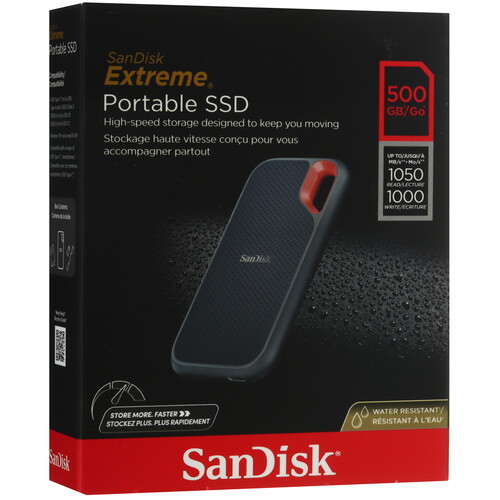 Купить 500 ГБ Внешний SSD SanDisk Extreme  9298552. Характеристики, отзывы и цены в Донецке
