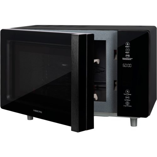Купить Микроволновая печь HIBERG VM-4588 B черный  9052345. Характеристики, отзывы и цены в Донецке