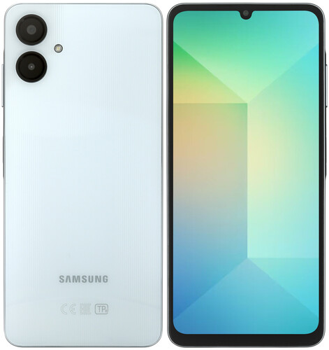 Купить 6.7" Смартфон Samsung Galaxy A06 64 ГБ голубой  5489204. Характеристики, отзывы и цены в Донецке