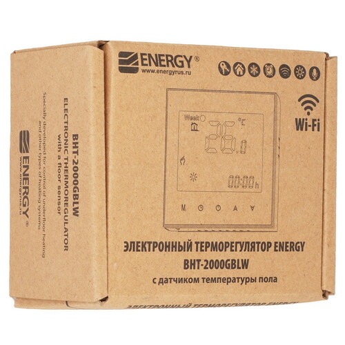 Купить Умный терморегулятор Energy BHT-2000  5497547. Характеристики, отзывы и цены в Донецке