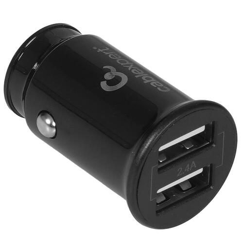 Купить Автомобильное ЗУ Cablexpert MP3A-UC-CAR21 черный  9064743. Характеристики, отзывы и цены в Донецке