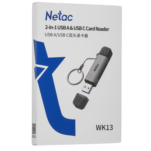 Купить OTG кард-ридер Netac WK13GYCN  9293170. Характеристики, отзывы и цены в Донецке