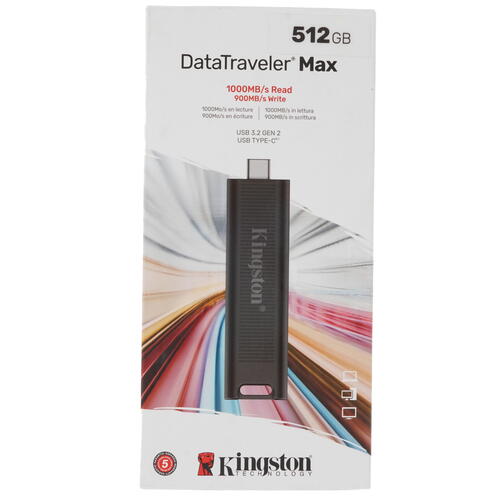 Купить Память USB Flash 512 ГБ Kingston DataTraveler Max [DTMAX/512GB]  4861671. Характеристики, отзывы и цены в Донецке