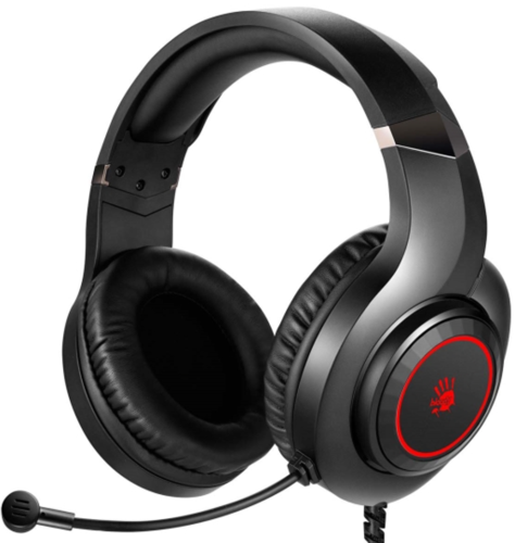 Купить Проводные наушники A4Tech Bloody G220 черный  4812208. Характеристики, отзывы и цены в Донецке