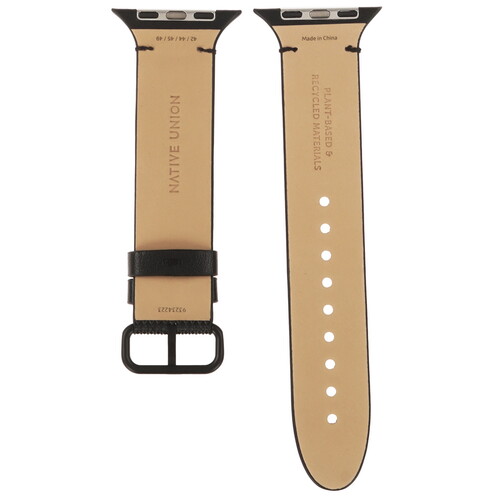 Купить Ремешок Native Union для Apple Watch 42/ 44/ 45mm черный/бежевый  5460525. Характеристики, отзывы и цены в Донецке