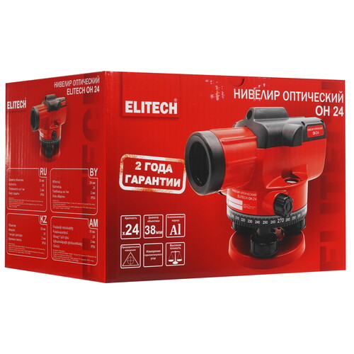 Купить Оптический нивелир ОН 24 204890 ELITECH  9299959. Характеристики, отзывы и цены в Донецке