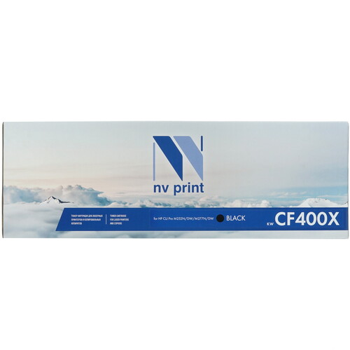 Купить Картридж лазерный NV-Print NV-CF400XBk черный  7968115. Характеристики, отзывы и цены в Донецке