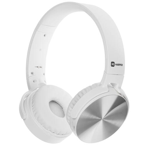 Купить Беспроводные/проводные наушники Harper HB-217 белый  1379885. Характеристики, отзывы и цены в Донецке