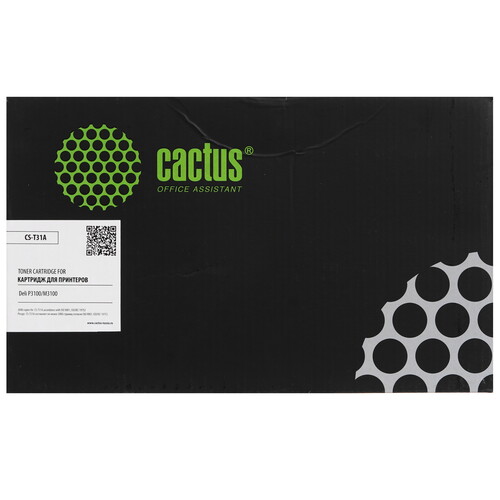 Купить Картридж лазерный Cactus CS-T31A черный  9065511. Характеристики, отзывы и цены в Донецке