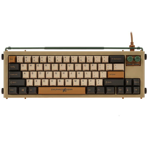 Купить Клавиатура проводная + беспроводная Shurikey Gear Hanzo SKB65 Theme 002 [S01A002B004C1D01E002]  5415370. Характеристики, отзывы и цены в Донецке