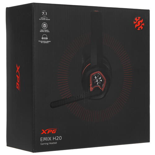 Купить Проводные наушники XPG EMIX H20 черный 2019  5363169. Характеристики, отзывы и цены в Донецке
