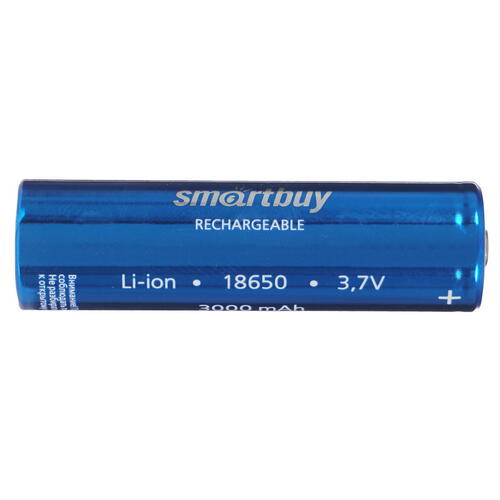 Купить Аккумулятор Smartbuy SBBR-18650-1S3000 3000 мА*ч  5411444. Характеристики, отзывы и цены в Донецке