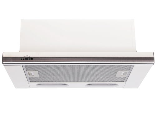 Купить Вытяжка телескопическая Elikor Интегра 50П-400-В2Л белый/серебристый  1047518. Характеристики, отзывы и цены в Донецке