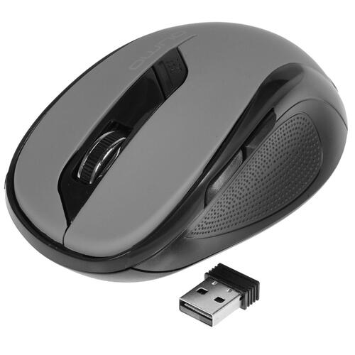 Купить Мышь беспроводная QUMO Office Line Grey M63  серый  4827135. Характеристики, отзывы и цены в Донецке