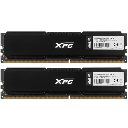Купить Оперативная память ADATA XPG GAMMIX D20 [AX4U36008G18I-DCBK20] 16 ГБ  4847398. Характеристики, отзывы и цены в Донецке