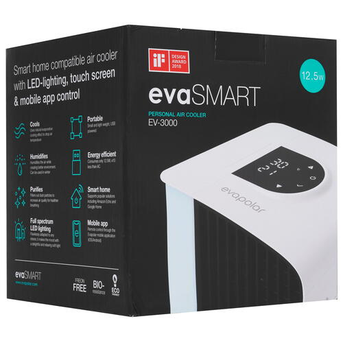 Купить Охладитель воздуха Evapolar evaSMART EV-3000 белый  9960691. Характеристики, отзывы и цены в Донецке