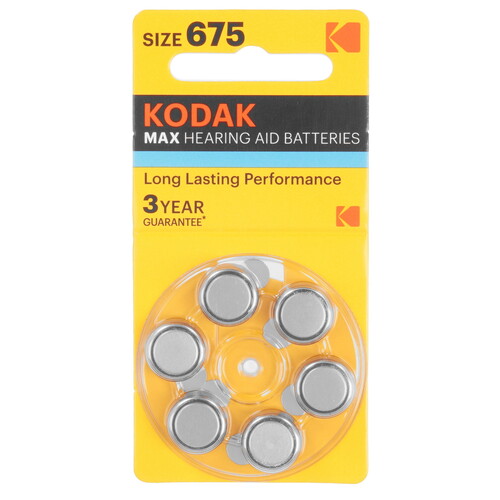 Купить Батарейка Kodak MAX PR44 (ZA675/DA675/AC675/675A/675)  9253191. Характеристики, отзывы и цены в Донецке