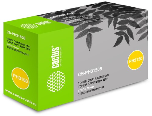 Купить Картридж лазерный Cactus CS-PH3150S 109R00746 черный, с чипом  8159123. Характеристики, отзывы и цены в Донецке