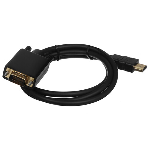 Купить Кабель однонаправленный GoPower HDMI - VGA, 1 м  5631715. Характеристики, отзывы и цены в Донецке