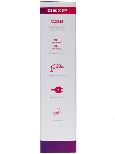 Купить ТВ-Антенна DEXP AH-03  1007058. Характеристики, отзывы и цены в Донецке