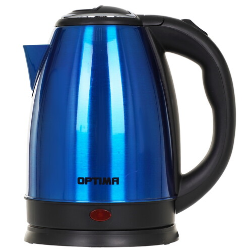 Купить Электрочайник OPTIMA EK-1808SS синий  9269570. Характеристики, отзывы и цены в Донецке