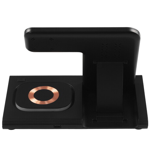 Купить Беспроводное зарядное устройство Kitfort КТ-3753 черный  9283651. Характеристики, отзывы и цены в Донецке