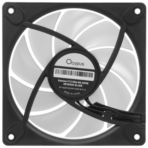 Купить Реверсный вентилятор Ocypus Gamma F12 Elite ARGB REVERSE BLADE  5632331. Характеристики, отзывы и цены в Донецке