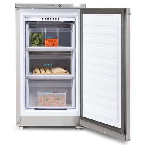 Купить Морозильный шкаф  БИРЮСА M412 серебристый  9283687. Характеристики, отзывы и цены в Донецке