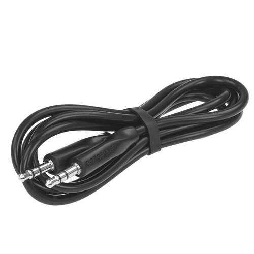 Купить Кабель   Borofone jack 3.5 мм - jack 3.5 мм черный  5474923. Характеристики, отзывы и цены в Донецке