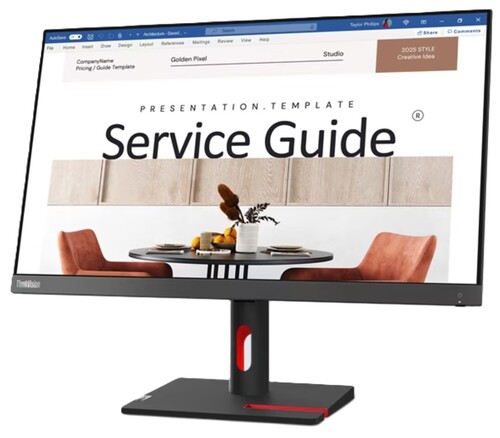 Купить 23.8" Монитор Lenovo ThinkVision S24i-30 серый  5458584. Характеристики, отзывы и цены в Донецке