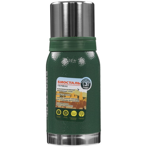 Купить Термос Biostal Охота NBA-750G зеленый  9194271. Характеристики, отзывы и цены в Донецке