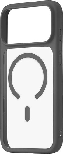 Купить Накладка  uBear Shade Case для Apple iPhone 17 Pro серый/прозрачный  5639950. Характеристики, отзывы и цены в Донецке