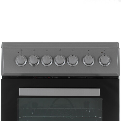 Купить Электрическая плита Indesit ISV5F1HX серебристый  9306997. Характеристики, отзывы и цены в Донецке