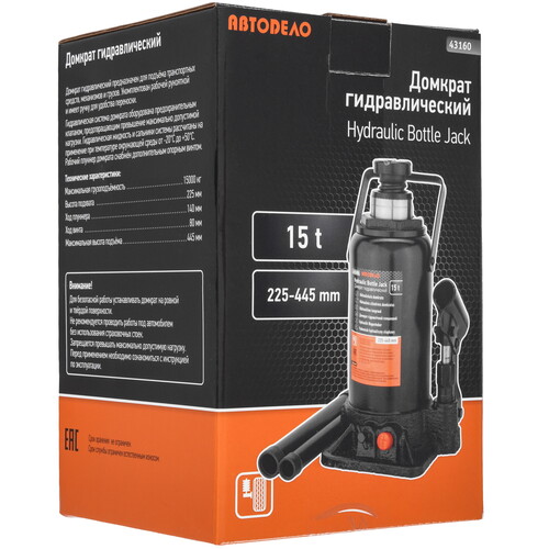 Купить Домкрат АвтоDело 43160  8142222. Характеристики, отзывы и цены в Донецке