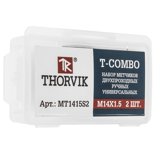 Купить Набор метчиков Thorvik MT14155S2  9103341. Характеристики, отзывы и цены в Донецке