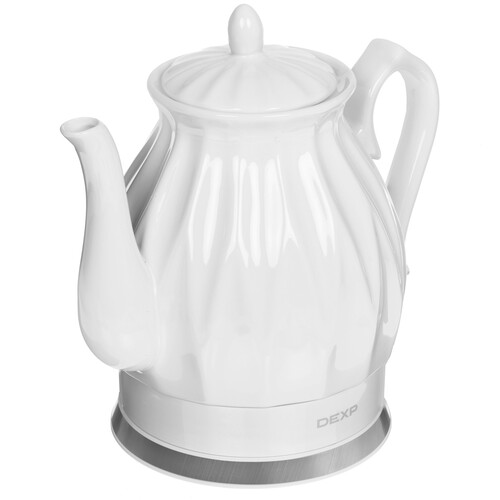 Купить Электрочайник DEXP EK-15KW белый  9105121. Характеристики, отзывы и цены в Донецке