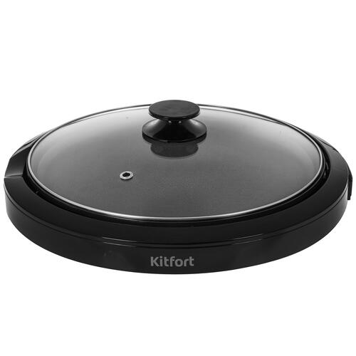Купить Гриль Kitfort KT-1680 черный  9003165. Характеристики, отзывы и цены в Донецке