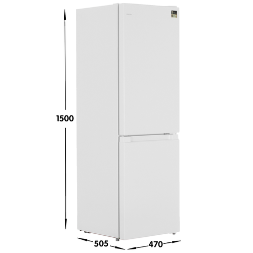 Купить Холодильник с морозильником   Centek CT-1709 белый  9975015. Характеристики, отзывы и цены в Донецке