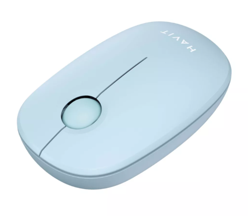 Купить Мышь беспроводная Havit MS57GT  голубой  9229377. Характеристики, отзывы и цены в Донецке