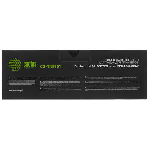 Купить Картридж лазерный Cactus CS-TN910Y желтый, с чипом  9914065. Характеристики, отзывы и цены в Донецке