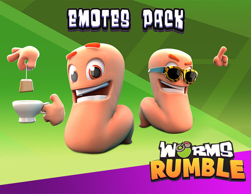 Купить Дополнение для игры Worms Rumble - Emote Pack (Steam)  5618219. Характеристики, отзывы и цены в Донецке
