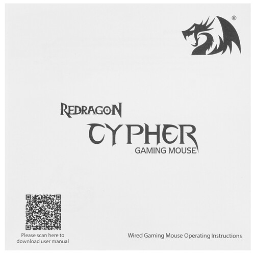 Купить Мышь проводная Redragon Cypher  9196354. Характеристики, отзывы и цены в Донецке
