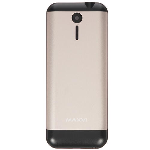 Купить Сотовый телефон Maxvi X10 золотистый/черный  1659860. Характеристики, отзывы и цены в Донецке