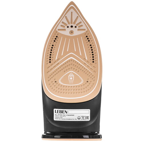 Купить Утюг LEBEN 249-048 коричневый  9237161. Характеристики, отзывы и цены в Донецке