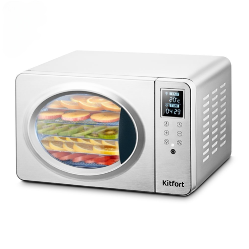 Купить Сушилка для овощей и фруктов Kitfort КТ-4901 серый  9155370. Характеристики, отзывы и цены в Донецке