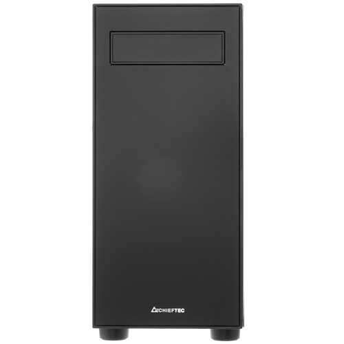 Купить Корпус Chieftec HAWK [AL-02B-OP] черный  1633558. Характеристики, отзывы и цены в Донецке