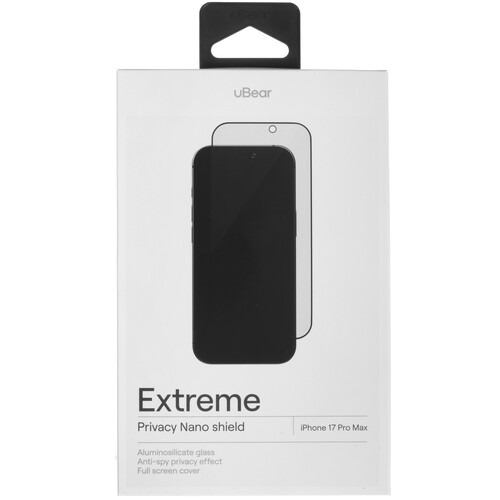 Купить Защитное стекло uBear для экрана Apple iPhone 17 Pro Max  5639990. Характеристики, отзывы и цены в Донецке