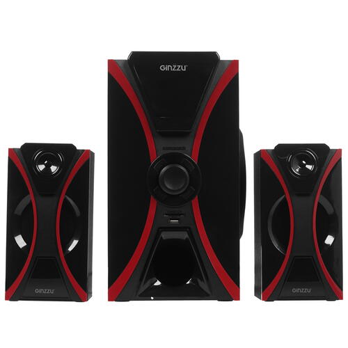 Купить Колонки Ginzzu GM-427 черный  1340737. Характеристики, отзывы и цены в Донецке