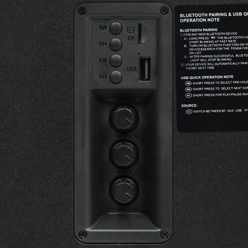 Купить Колонки F&D F203BT черный  5423890. Характеристики, отзывы и цены в Донецке